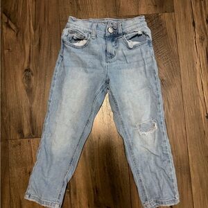 Justice Light Blue Cropped Women's Jeans
